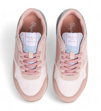 Pepe Jeans Scarpe da ginnastica rosa London Colors