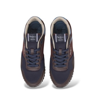 Pepe Jeans Zapatillas London Cross marrón