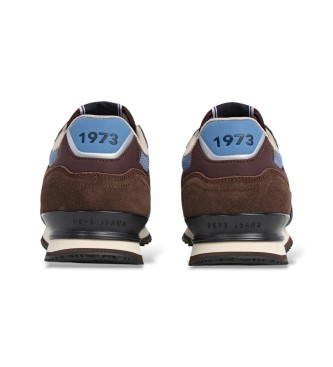 Pepe Jeans Zapatillas London Cross marrón
