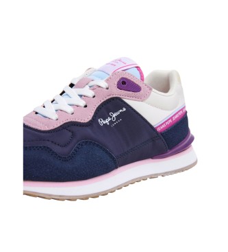 Pepe Jeans Sneakers blu navy Fenix di Londra