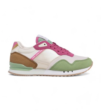 Pepe Jeans Baskets multicolores London Glam