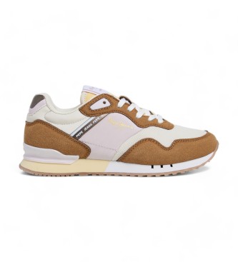 Pepe Jeans Trainers London Glam G brown