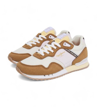 Pepe Jeans Trainers London Glam G brown