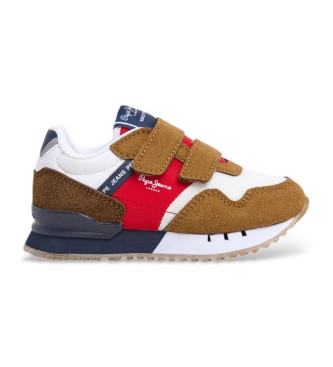 Pepe Jeans Sneakers marroni London Life