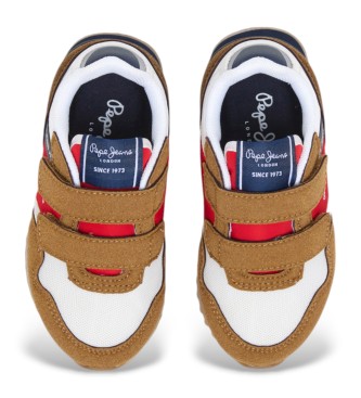 Pepe Jeans Sneakers marroni London Life