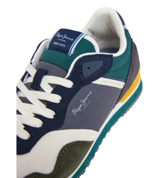 Pepe Jeans London life multicoloured leather shoes