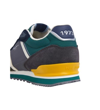 Pepe Jeans London life multicoloured leather shoes