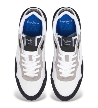 Pepe Jeans London life leather shoes white, grey