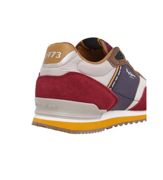 Pepe Jeans London Link multicoloured leather shoes