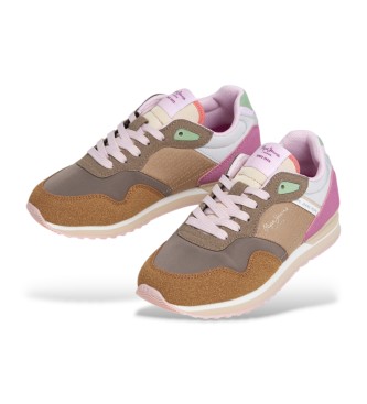 Pepe Jeans London Logo mehrfarbige Turnschuhe