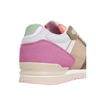 Pepe Jeans London Logo mehrfarbige Turnschuhe