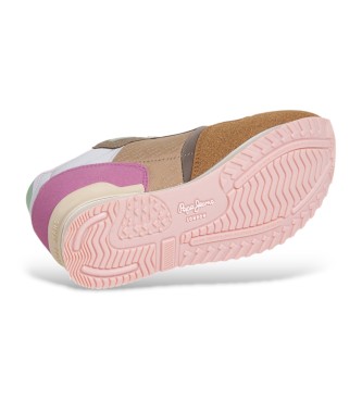 Pepe Jeans London Logo mehrfarbige Turnschuhe