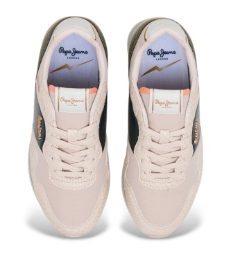 Pepe Jeans Trenerzy London mix różowy