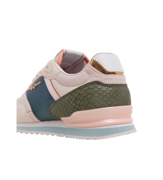 Pepe Jeans Trenerzy London mix różowy