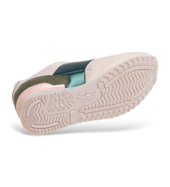 Pepe Jeans Trenerzy London mix różowy