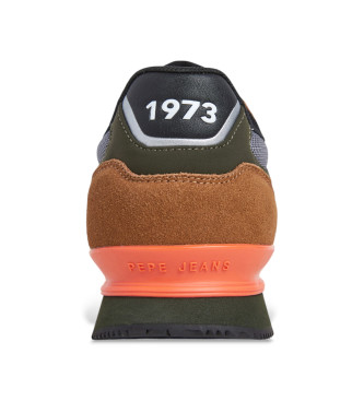 Pepe Jeans Sneakers in pelle verde London Mood