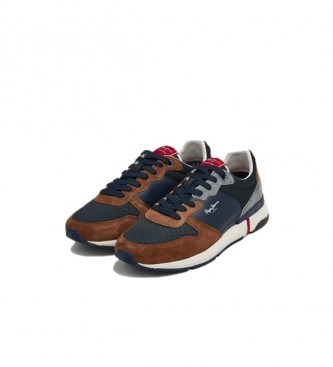 Pepe Jeans Leather sneakers London Pro Basic 22 multicolor