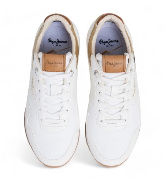 Pepe Jeans Scarpe da ginnastica bianche London Snake