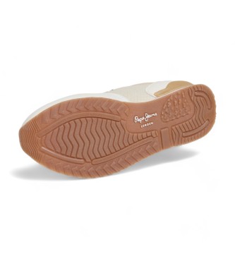 Pepe Jeans London Snake beige Turnschuhe 
