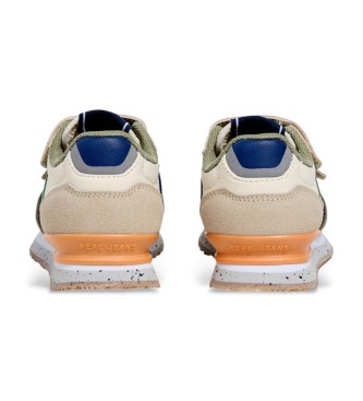 Pepe Jeans London South green trainers