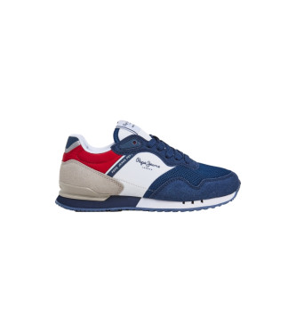 Pepe Jeans Granatowe buty sportowe London Urban B