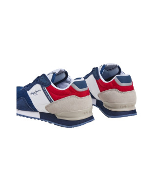 Pepe Jeans Granatowe buty sportowe London Urban B