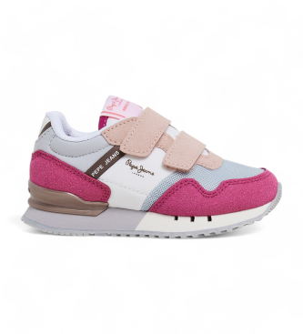 Pepe Jeans Zapatillas London Urban GK rosa