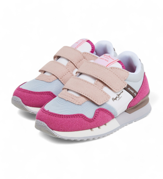 Pepe Jeans Zapatillas London Urban GK rosa