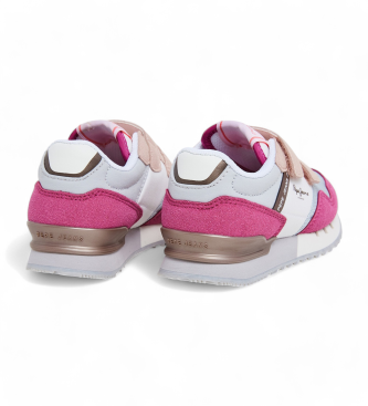 Pepe Jeans Zapatillas London Urban GK rosa