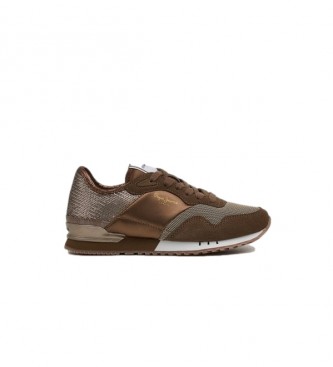 Pepe Jeans London brown sneakers