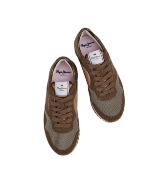 Pepe Jeans Baskets London marron