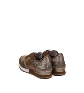 Pepe Jeans Baskets London marron