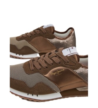 Pepe Jeans London brown sneakers