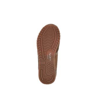 Pepe Jeans Baskets London marron