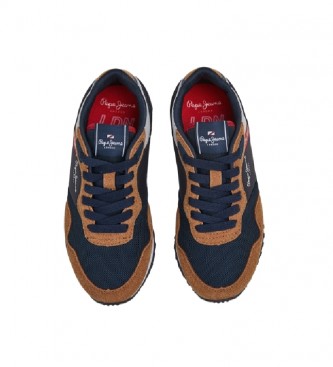 Pepe Jeans Sneakers London Uno Bsico B blue, brown