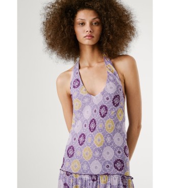 Pepe Jeans Lilac Loney klnning