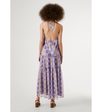 Pepe Jeans Lilac Loney klnning