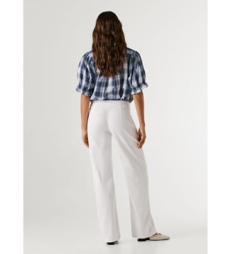 Pepe Jeans Pantalone Loose Jogger Eva bianco