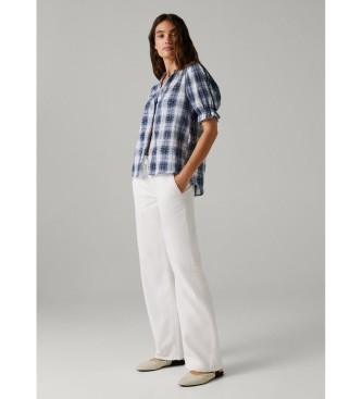 Pepe Jeans Pantalone Loose Jogger Eva bianco