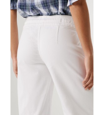 Pepe Jeans Pantalone Loose Jogger Eva bianco