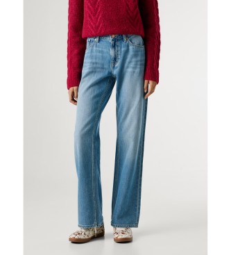 Pepe Jeans Kavbojke Loose St Nicky blue