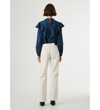 Pepe Jeans Jeans Loose Hazel vit