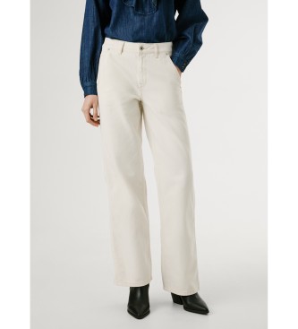 Pepe Jeans Jeans Loose Hazel vit