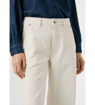 Pepe Jeans Jeans Loose Hazel vit