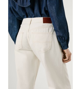 Pepe Jeans Jeans Loose Hazel vit