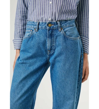 Pepe Jeans Jeans med ls uppvikning bl