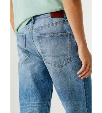 Pepe Jeans Modre kavbojke Helix Contrast