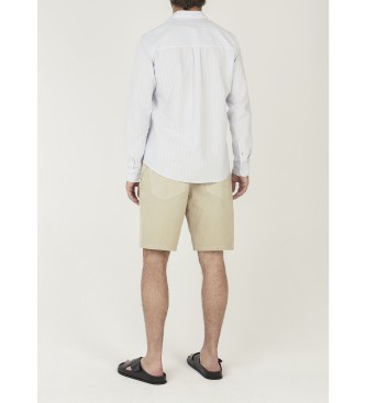 Pepe Jeans Losse taps toelopende shorts Helix beige