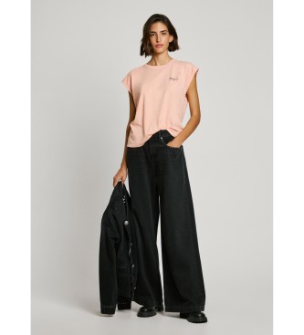 Pepe Jeans T-shirt Lorena cor-de-rosa