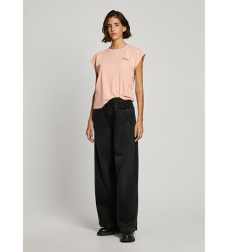 Pepe Jeans T-shirt Lorena cor-de-rosa